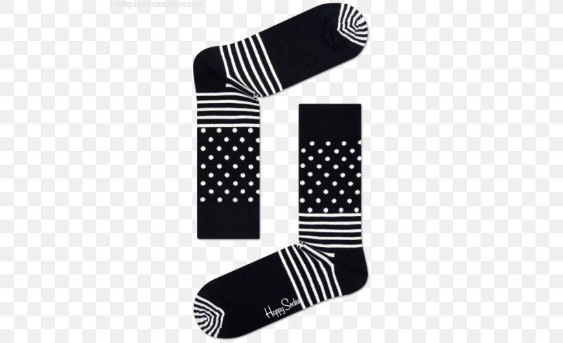 Happy Socks Big Dot Argyle Happy Socks Men's 4 Pack Black & White Socks Gift Box Set Clothing, PNG, 500x500px, Sock, Argyle, Black, Blue, Brand Download Free