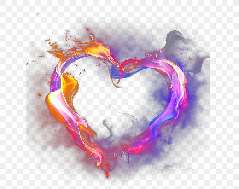 Light Flame Heart, PNG, 650x650px, Watercolor, Cartoon, Flower, Frame, Heart Download Free