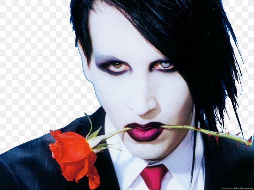 Marilyn Manson Musician Personal Jesus Desktop Wallpaper, PNG, 1024x768px, Watercolor, Cartoon, Flower, Frame, Heart Download Free