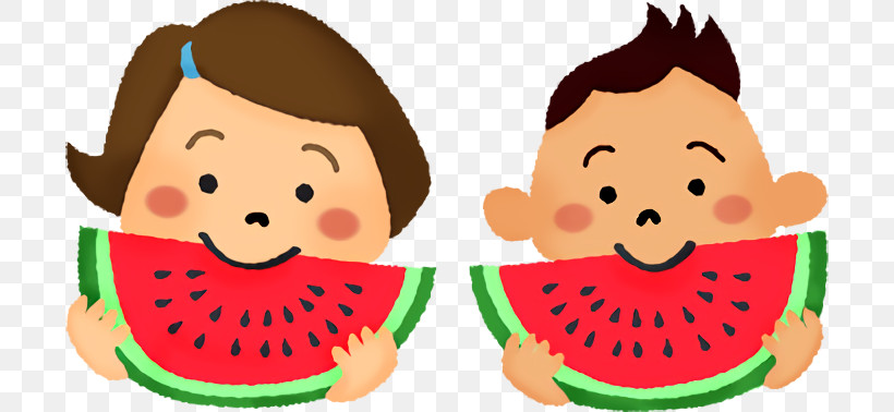 Watermelon, PNG, 700x378px, Melon, Cartoon, Cheek, Child, Citrullus Download Free