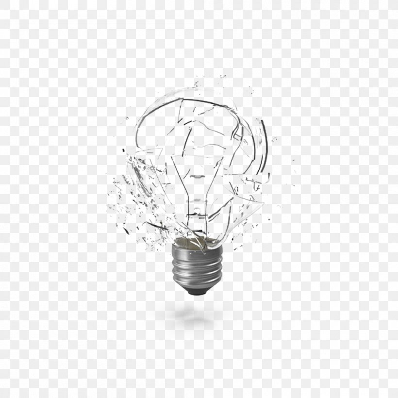 Incandescent Light Bulb Lamp Electric Light, PNG, 1000x1000px, Light, Body Jewelry, Designer, Electric Light, Glass Download Free