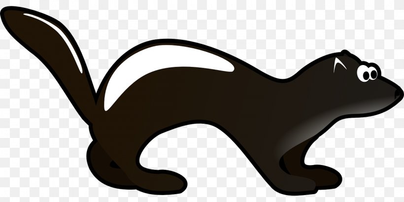 Ferret Clip Art, PNG, 1280x640px, Ferret, Black, Carnivoran, Cat, Cat Like Mammal Download Free