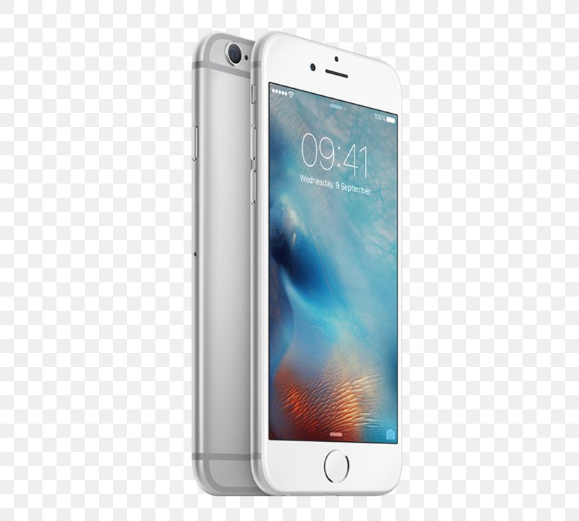 IPhone 6s Plus IPhone 6 Plus Apple IPhone 7 Silver, PNG, 595x738px, 32 Gb, 64 Gb, Iphone 6s Plus, Apple, Cellular Network Download Free
