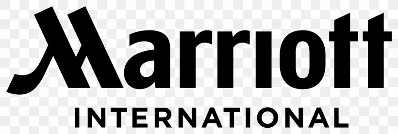 Marriott International Marriott Hotels & Resorts Protea Hotels By Marriott Starwood, PNG, 2633x892px, Marriott International, Accommodation, Black And White, Brand, Hotel Download Free