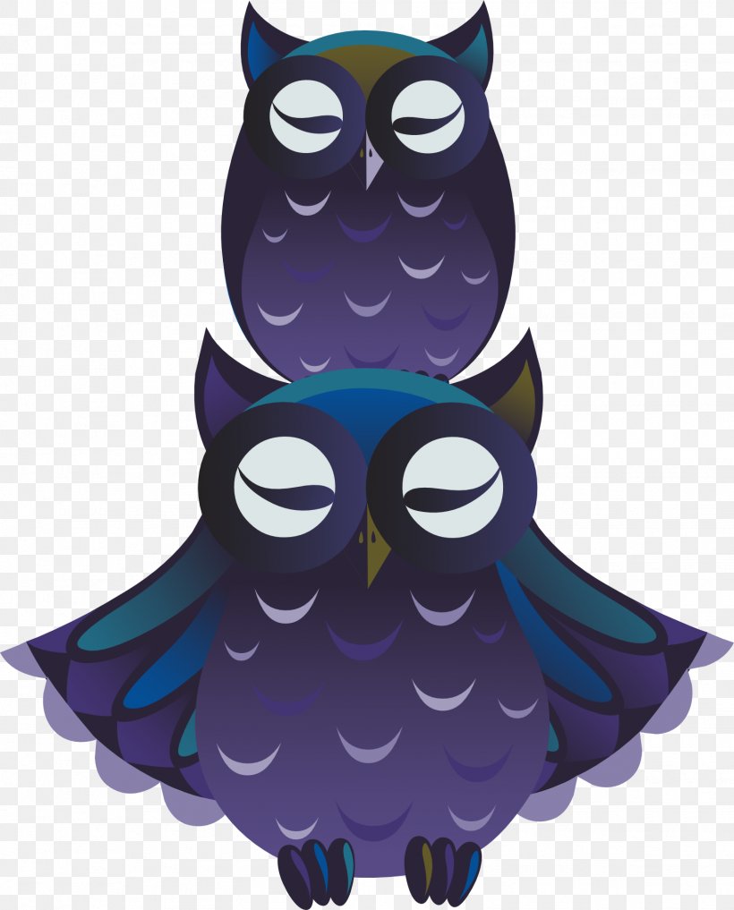 Owl T-shirt Purple, PNG, 1548x1920px, Owl, Beak, Bird, Bird Of Prey, Blue Download Free