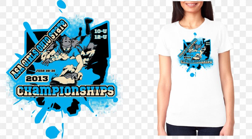 T-shirt Graphic Design Logo Softball, PNG, 1277x704px, Tshirt, Art, Baseball, Baseball Cap, Blue Download Free