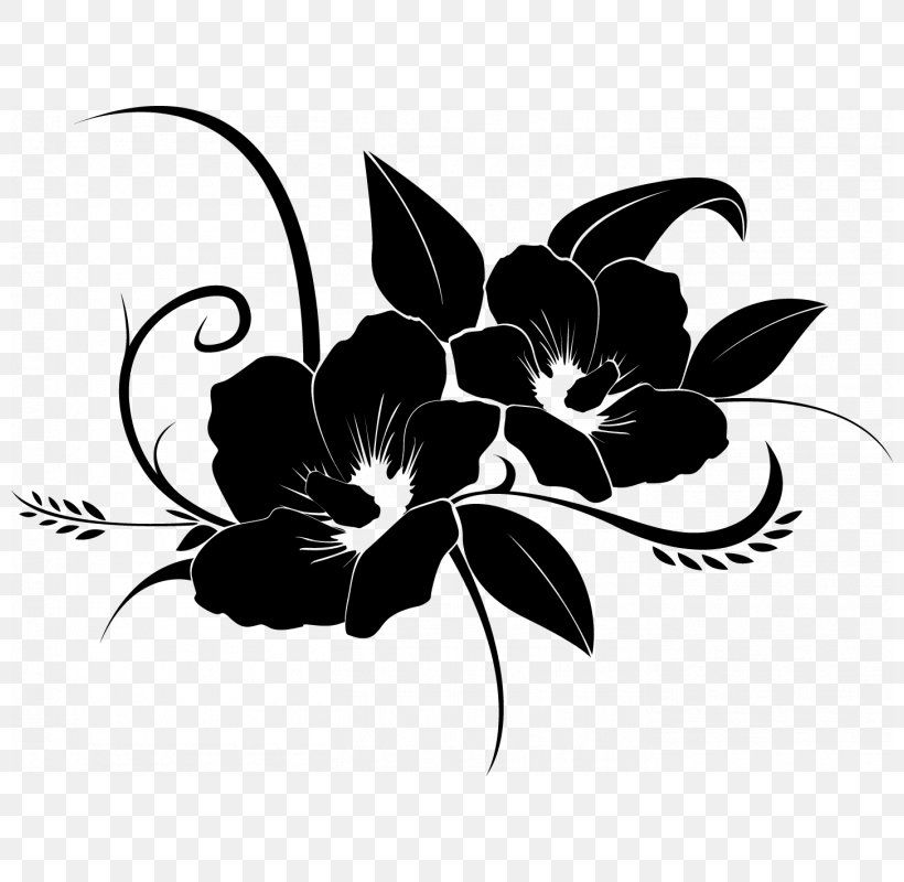 Wall Decal Tahiti Flower, PNG, 800x800px, Wall Decal, Adhesive, Black And White, Decal, Fictional Character Download Free