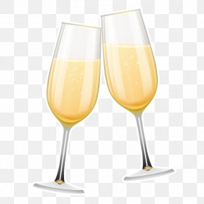 New Year Stickers - Wine Glass Bellini Champagne Cocktail Champagne Glass PNG