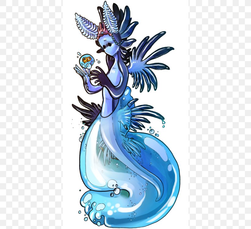 Blue Glaucus Nudibranch Seahorse Gastropods, PNG, 500x750px, Blue Glaucus, Art, Dragon, Fictional Character, Fish Download Free