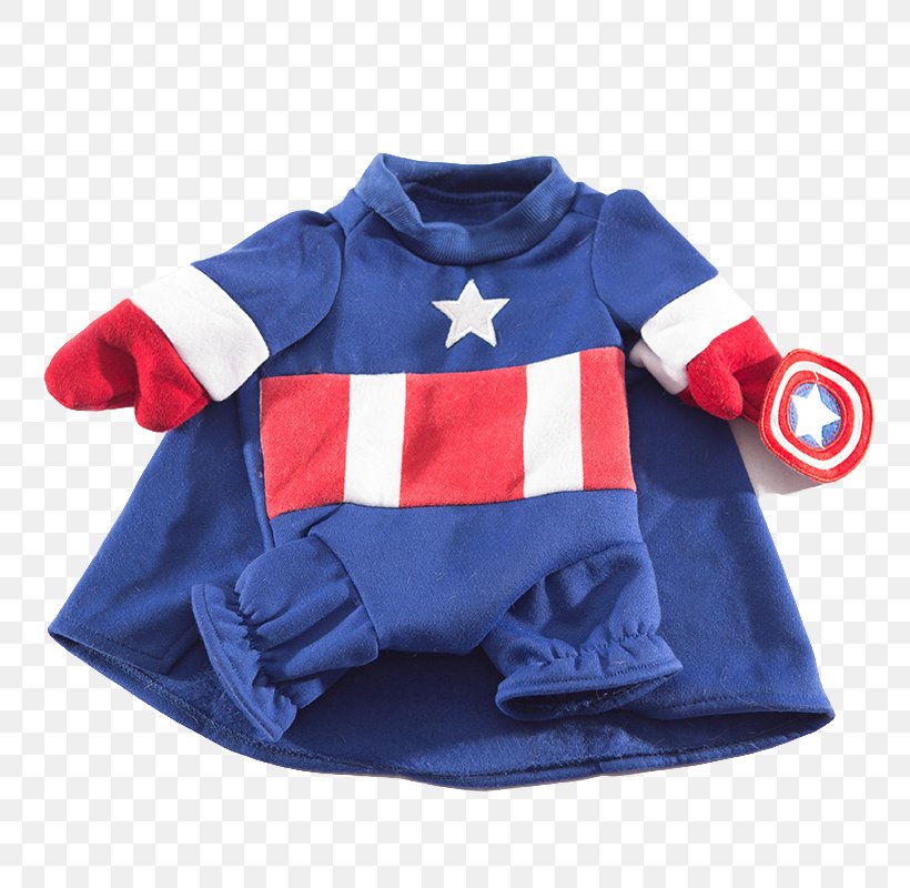 Costume Captain America Clothing Dachshund Halloween, PNG, 800x800px, Costume, Blue, Captain America, Captain America The First Avenger, Clothing Download Free