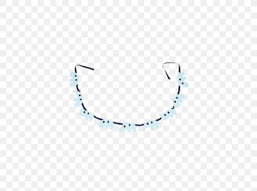 Necklace Garland Blue Jewellery Bracelet, PNG, 610x610px, Necklace, Animal, Blue, Body Jewellery, Body Jewelry Download Free