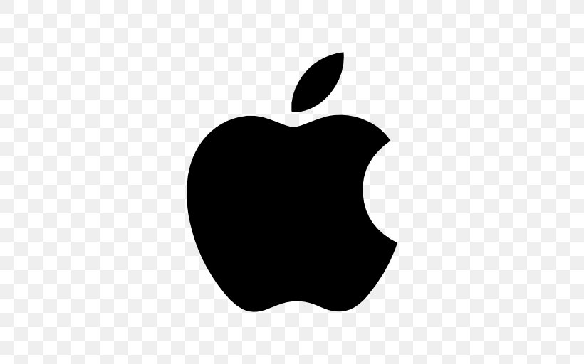 Apple Logo Clip Art, PNG, 512x512px, Apple, Black, Black And White, Carplay, Heart Download Free