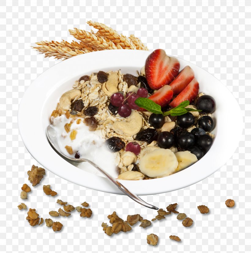 Muesli Breakfast Cereal Vegetarian Cuisine Food, PNG, 2000x2016px, Muesli, Breakfast, Breakfast Cereal, Cuisine, Dessert Download Free