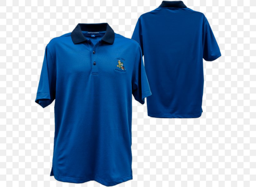 Sports Fan Jersey T-shirt Polo Shirt Sleeve, PNG, 600x600px, Sports Fan Jersey, Active Shirt, Blue, Cobalt Blue, Electric Blue Download Free