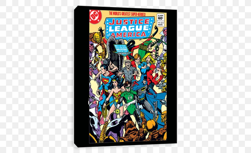 Justice League Of America/Avengers Comics Superhero Batman Flash, PNG, 500x500px, Comics, Batman, Canvas, Comic Book, Dc Comics Download Free