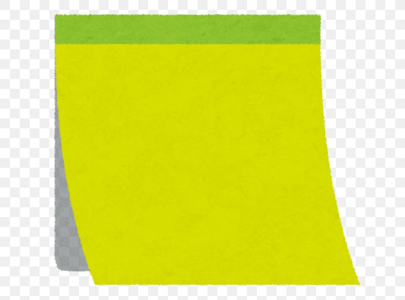 Post-it Note Green Yellow 戸塚共立メディカルサテライト健診センター, PNG, 675x608px, Postit Note, Area, Blue, Caccola, Chartreuse Download Free