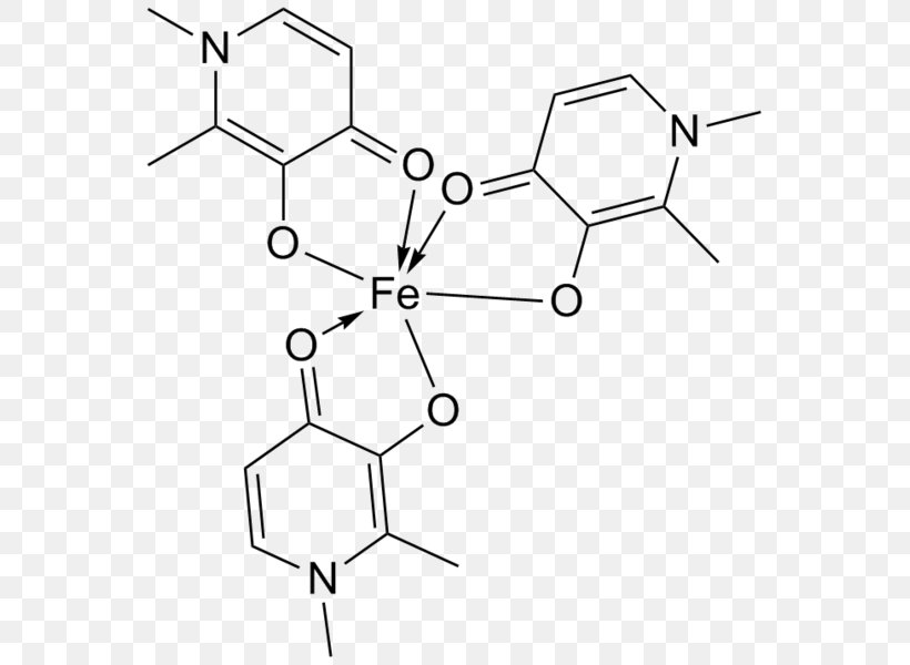 Deferiprone Iron Overload Deferoxamine Essential Biochemistry, PNG, 567x600px, Iron, Apotex, Area, Auto Part, Black And White Download Free