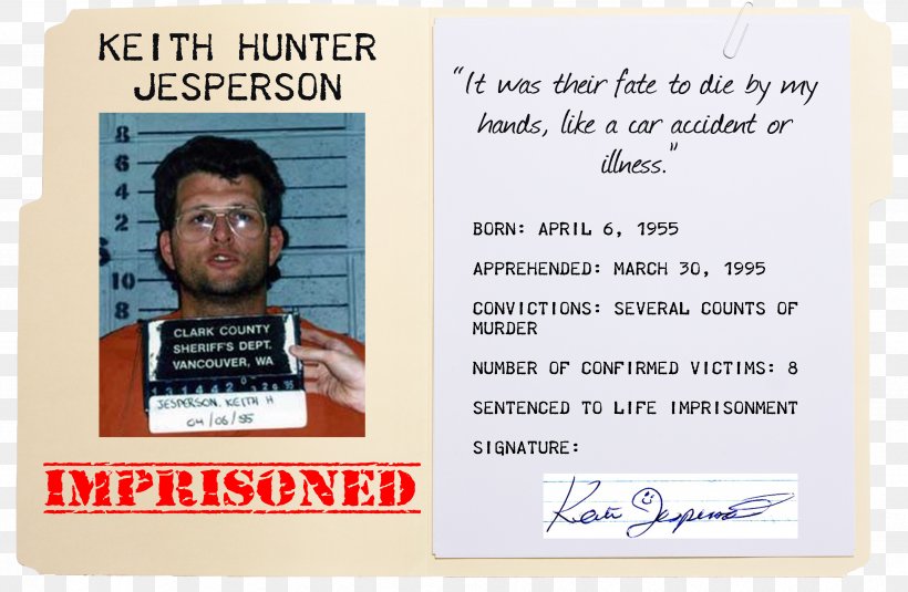 Smiley The Happy Face Murderer: The Life Of Serial Killer Keith Hunter Jesperson The Happy Face Murderer: The Life Of Serial Killer Keith Hunter Jesperson Mug Shot, PNG, 3421x2233px, Smiley, Crime Scene, Document, Face, Girlfriend Download Free