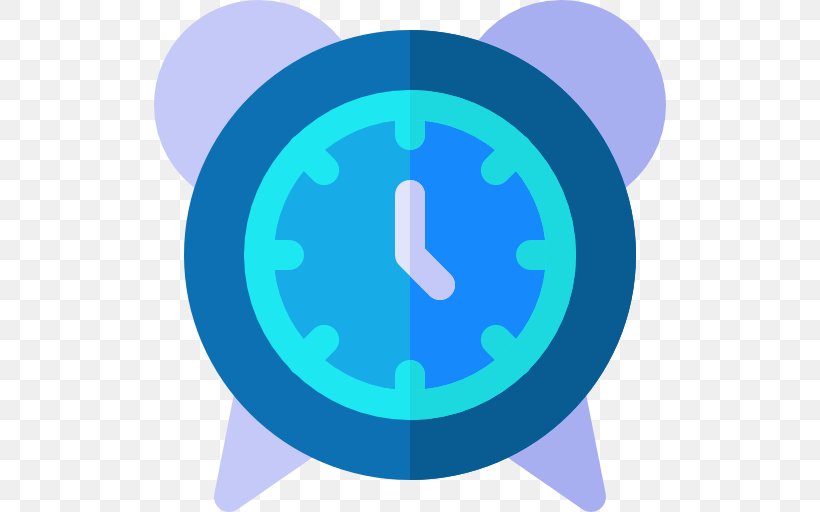 Alarm Clocks Human Behavior Clip Art, PNG, 512x512px, Alarm Clocks, Alarm Clock, Behavior, Clock, Electric Blue Download Free