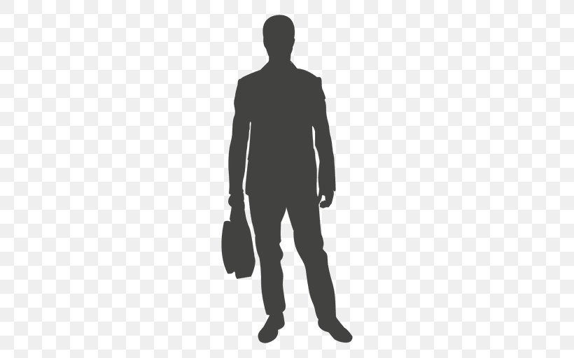 Businessperson Silhouette, PNG, 512x512px, Businessperson, Arm, Black, Black And White, Business Download Free