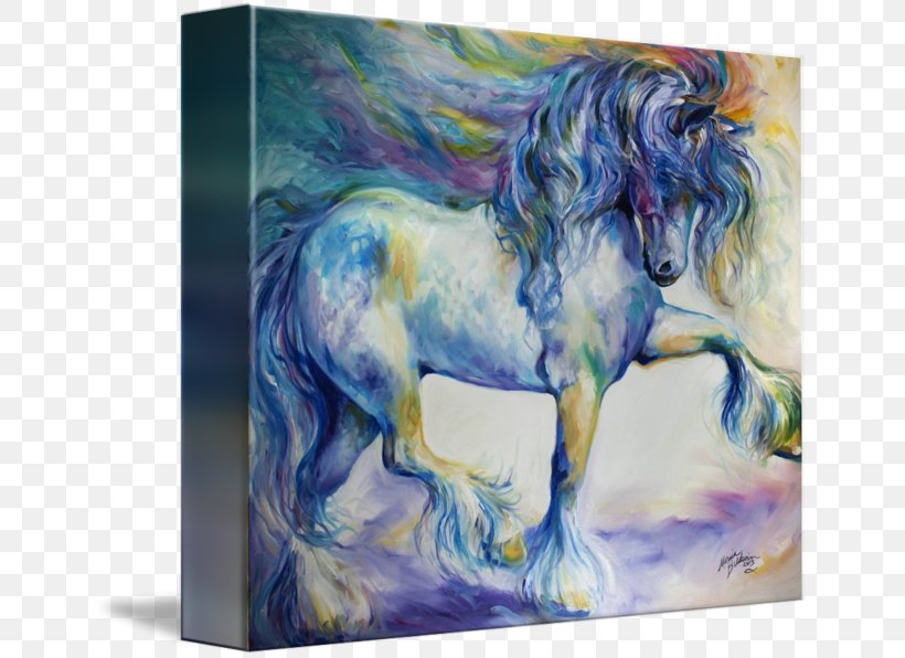 Gypsy Horse Watercolor Painting Oil Painting, PNG, 650x596px, Gypsy Horse, Acrylic Paint, Acrylic Resin, Art, Fictional Character Download Free
