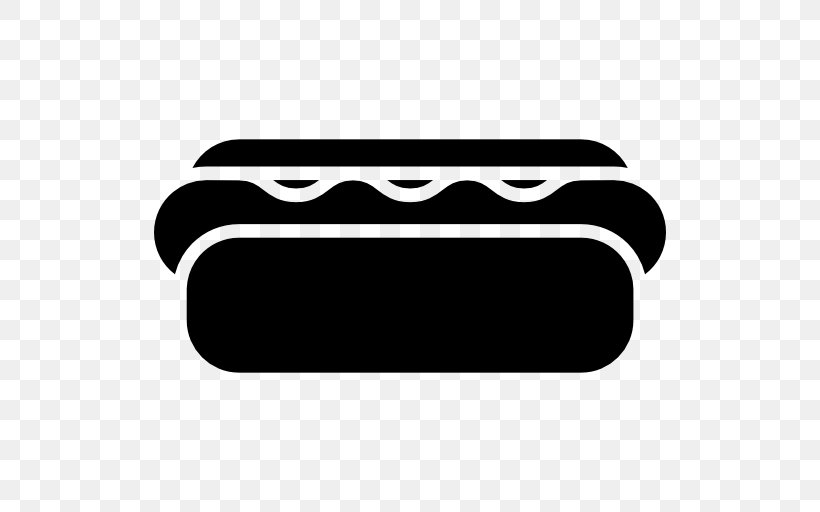 Hot Dog Junk Food Fast Food Sausage, PNG, 512x512px, Hot Dog, Black, Black And White, Bread, Fast Food Download Free