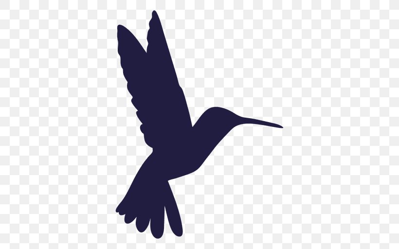 Hummingbird Silhouette Drawing, PNG, 512x512px, Hummingbird, Beak, Bird, Drawing, Fauna Download Free