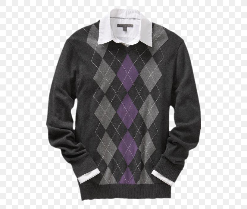 Long-sleeved T-shirt Long-sleeved T-shirt Tartan Sweater, PNG, 520x693px, Sleeve, Black, Black M, Jacket, Long Sleeved T Shirt Download Free