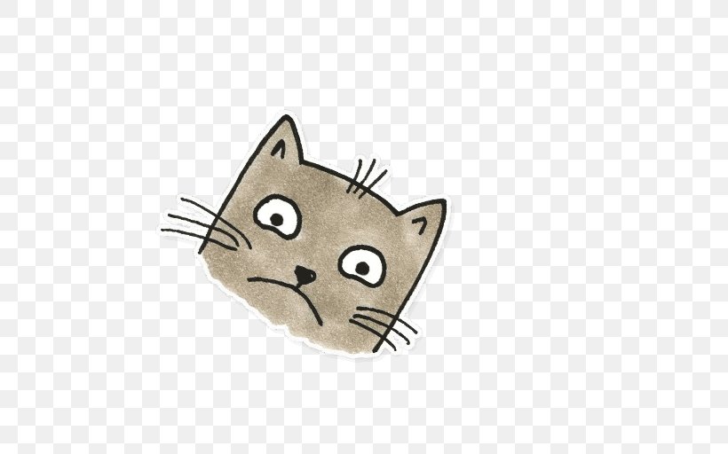 Whiskers Kitten Cat Telegram Sticker, PNG, 512x512px, Whiskers, Carnivoran, Cartoon, Cat, Cat Like Mammal Download Free