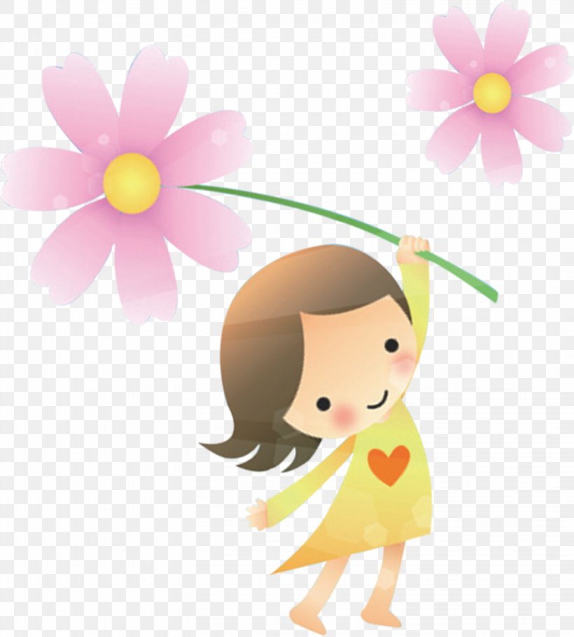 Floral Design Flower Fairies Fairy, PNG, 3044x3380px, Watercolor, Cartoon, Flower, Frame, Heart Download Free