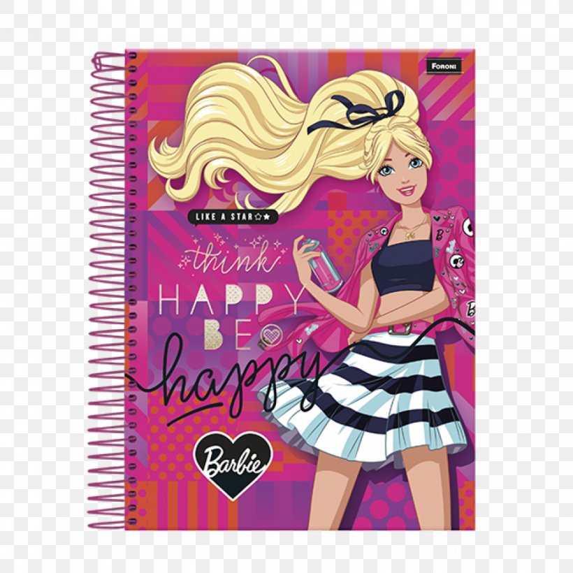 Notebook Paper Barbie Diary Spiral, PNG, 926x926px, Notebook, Adhesive, Barbie, Bookshop, Diary Download Free