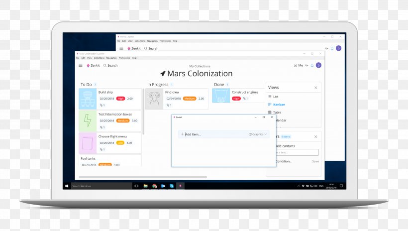 Project Management Software Zenkit Computer Software Free Software, PNG, 3000x1700px, Project Management Software, Brand, Collaborative Software, Communication, Computer Download Free