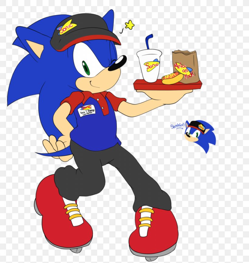 Sonic Drive-In Hamburger French Fries Restaurant Image, PNG, 871x918px, Sonic Drivein, Art, Cartoon, Deviantart, Fiction Download Free