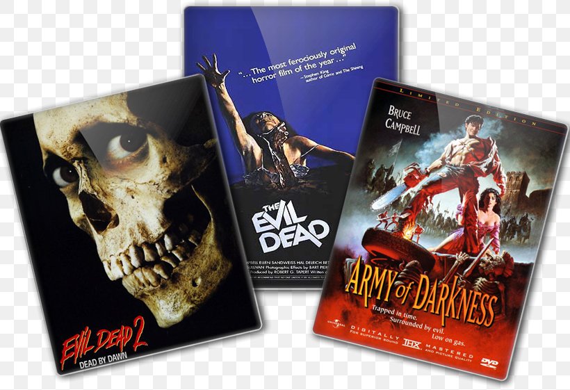 YouTube Hollywood The Evil Dead Fictional Universe Trilogy Television, PNG, 820x561px, Youtube, Army Of Darkness, Ash Vs Evil Dead Season 2, Box Set, Brand Download Free