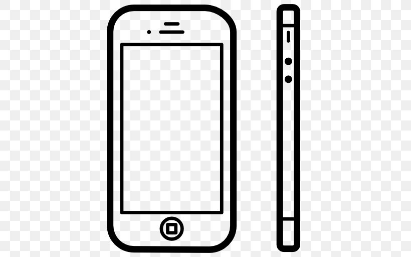 IPhone 4S Smartphone Feature Phone Telephone, PNG, 512x512px, Iphone 4s, Apple, Area, Black, Black And White Download Free