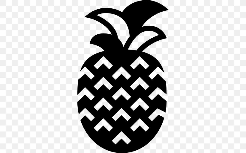 Pineapple Food Clip Art, PNG, 512x512px, Pineapple, Artwork, Black And White, Breakfast, Food Download Free