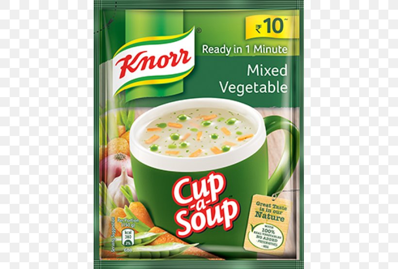 Knorr Mixed Vegetable Soup 18gms Vegetarian Cuisine Knorr Sweet Corn Veg Cup-A-Soup 11 Gms Food, PNG, 500x554px, Soup, Condiment, Convenience Food, Cupasoup, Dish Download Free
