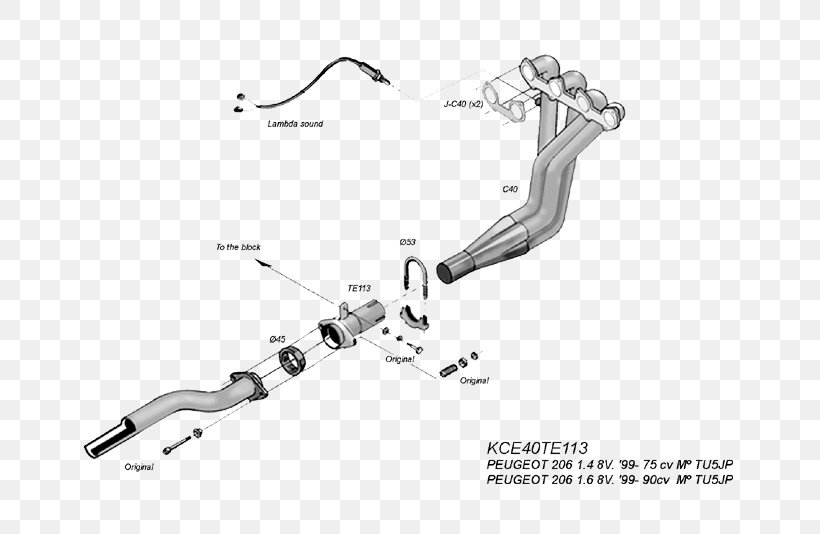 Peugeot 206 WRC Exhaust System Car Peugeot 306, PNG, 800x534px, Peugeot, Auto Part, Automotive Exhaust, Black And White, Car Download Free