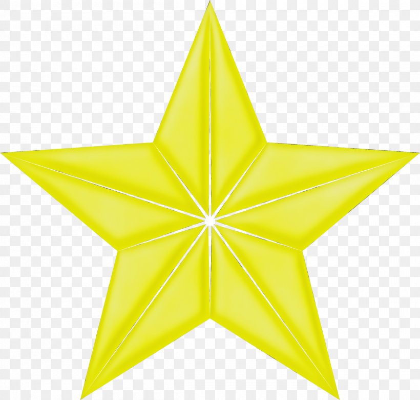 Yellow Star, PNG, 2400x2283px, Watercolor, Astronomical Object, Paint, Star, Symmetry Download Free