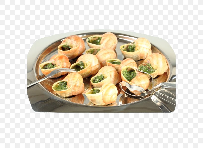 Escargot French Cuisine France French Revolution Vegetarian Cuisine, PNG, 600x600px, Escargot, Appetizer, Cuisine, Dish, Finger Food Download Free