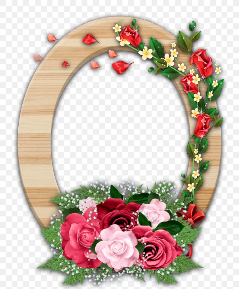 Picture Frames Flower Rose Clip Art, PNG, 808x988px, Picture Frames, Christmas Decoration, Color, Cut Flowers, Decor Download Free