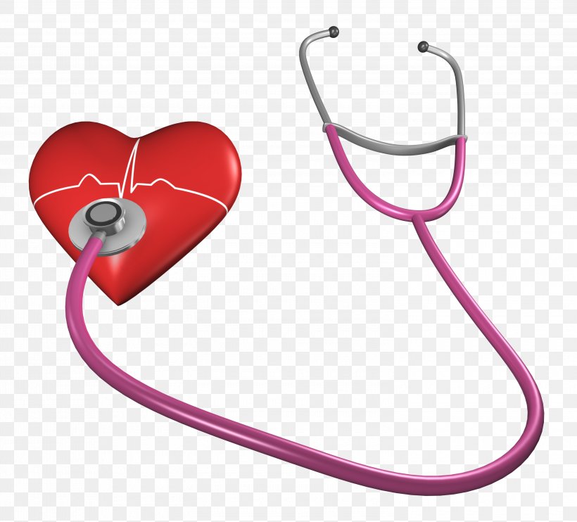 Stethoscope Heart Medicine, PNG, 3000x2718px, Watercolor, Cartoon, Flower, Frame, Heart Download Free