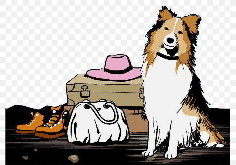 Golden Retriever Poodle Old English Sheepdog Puppy Illustration, PNG, 783x576px, Golden Retriever, Animation, Carnivoran, Cartoon, Cuteness Download Free