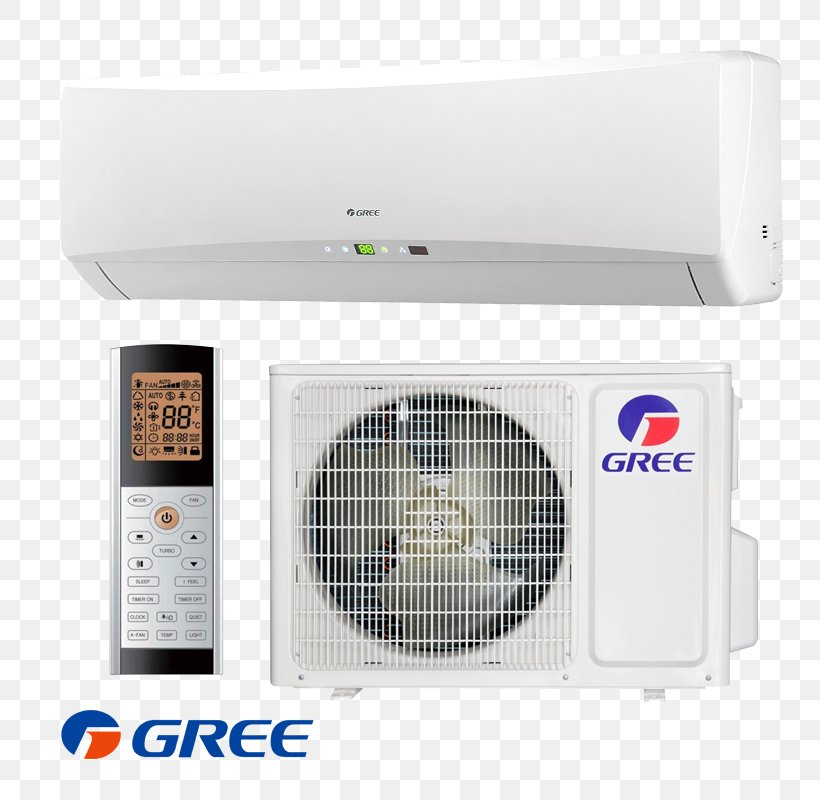 Gree Electric Air Conditioner Air Conditioning Power Inverters Daikin, PNG, 800x800px, Gree Electric, Air Conditioner, Air Conditioning, British Thermal Unit, Central Heating Download Free
