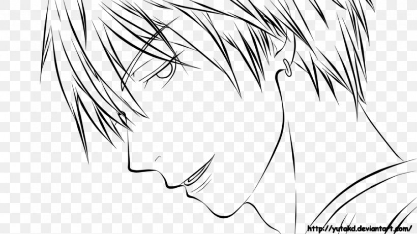 Line Art Kuroko's Basketball Drawing, PNG, 900x506px, Watercolor, Cartoon, Flower, Frame, Heart Download Free