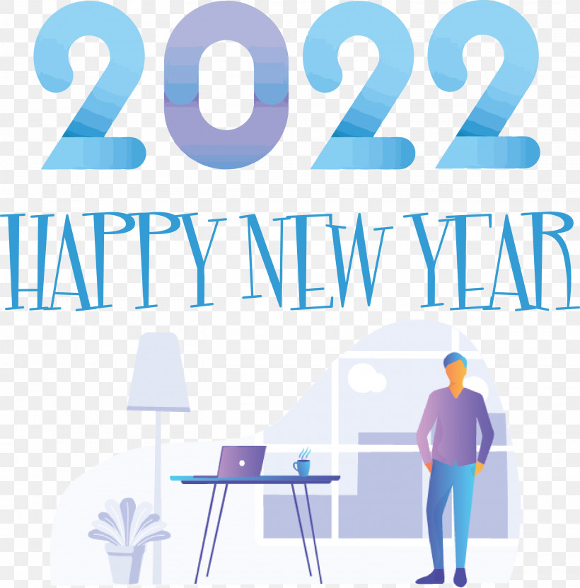 2022 New Year 2022 Happy New Year 2022, PNG, 2905x2947px, Logo, Behavior, Human, Line, Meter Download Free