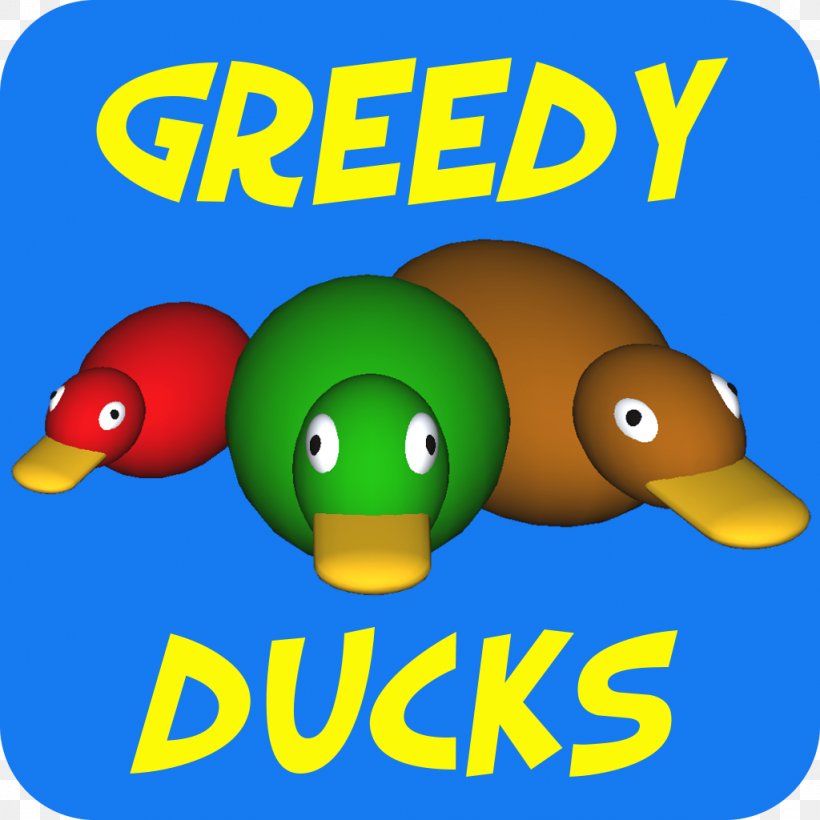 Greedy Ducks Domestic Duck Google Play Clobbr, PNG, 1024x1024px, Duck, Area, Beak, Bird, Bread Download Free