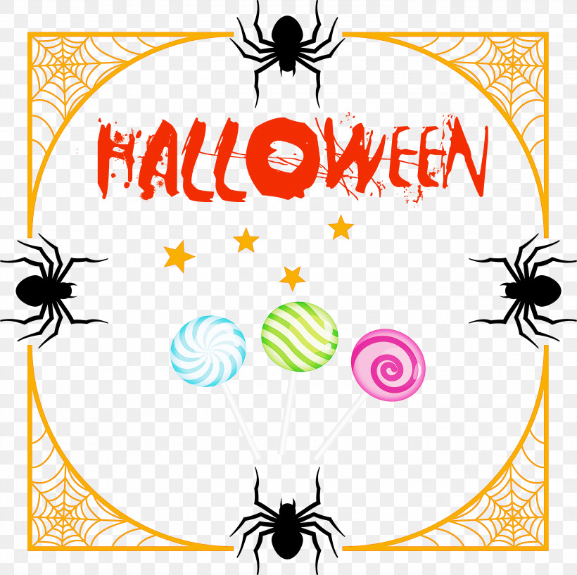 Halloween, PNG, 3000x2992px, Halloween, Flower, Honey Bee, Insect, Meter Download Free