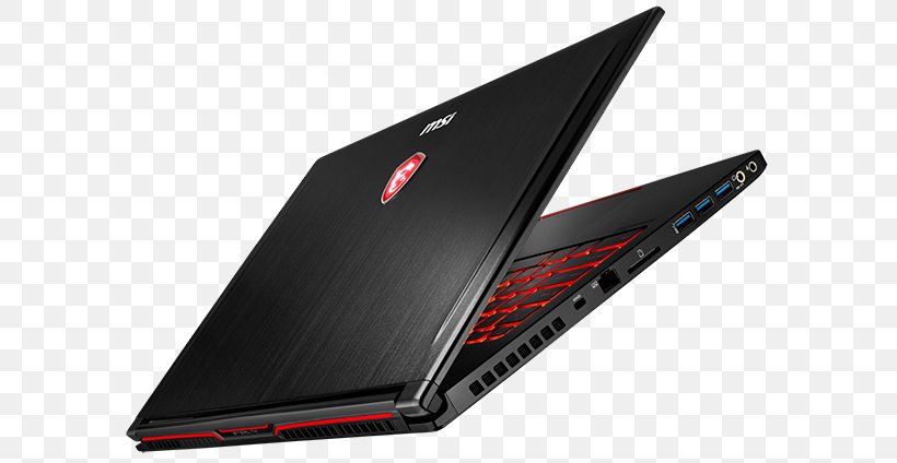 Laptop MSI GS63 Stealth Pro MacBook Pro Intel Core I7 Micro-Star International, PNG, 600x424px, Laptop, Electronic Device, Geforce, Hardware, Intel Core Download Free