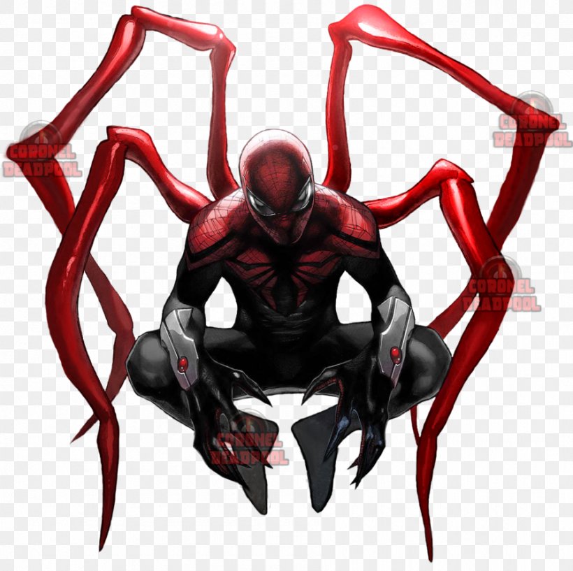 The Superior Spider-Man Dr. Otto Octavius Miles Morales Spider-Verse, PNG, 895x892px, Spiderman, Action Toy Figures, Art, Comics, Dan Slott Download Free